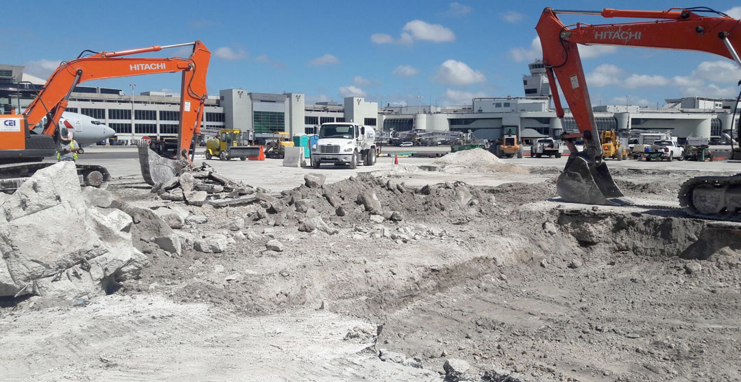 South Miami Heights Water Treatment Plant construction site