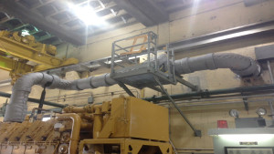 Diesel oxidation catalyst installation